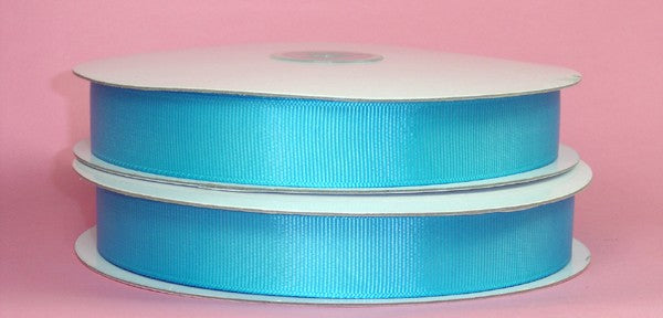 Grosgrain Ribbon (Turquoise, 3/8")