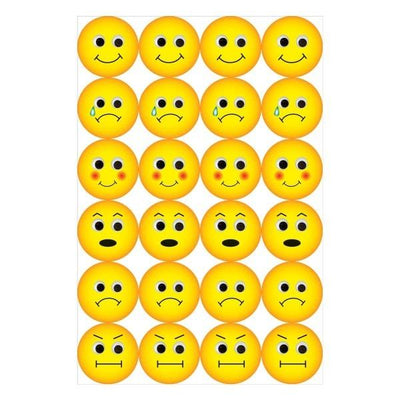 Emotion Stickers 1" (3 Sheets)