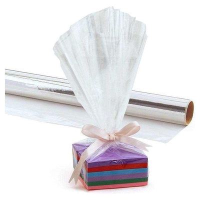 Cellophane Wrap (Orange, 40-Inch X 100 Ft)