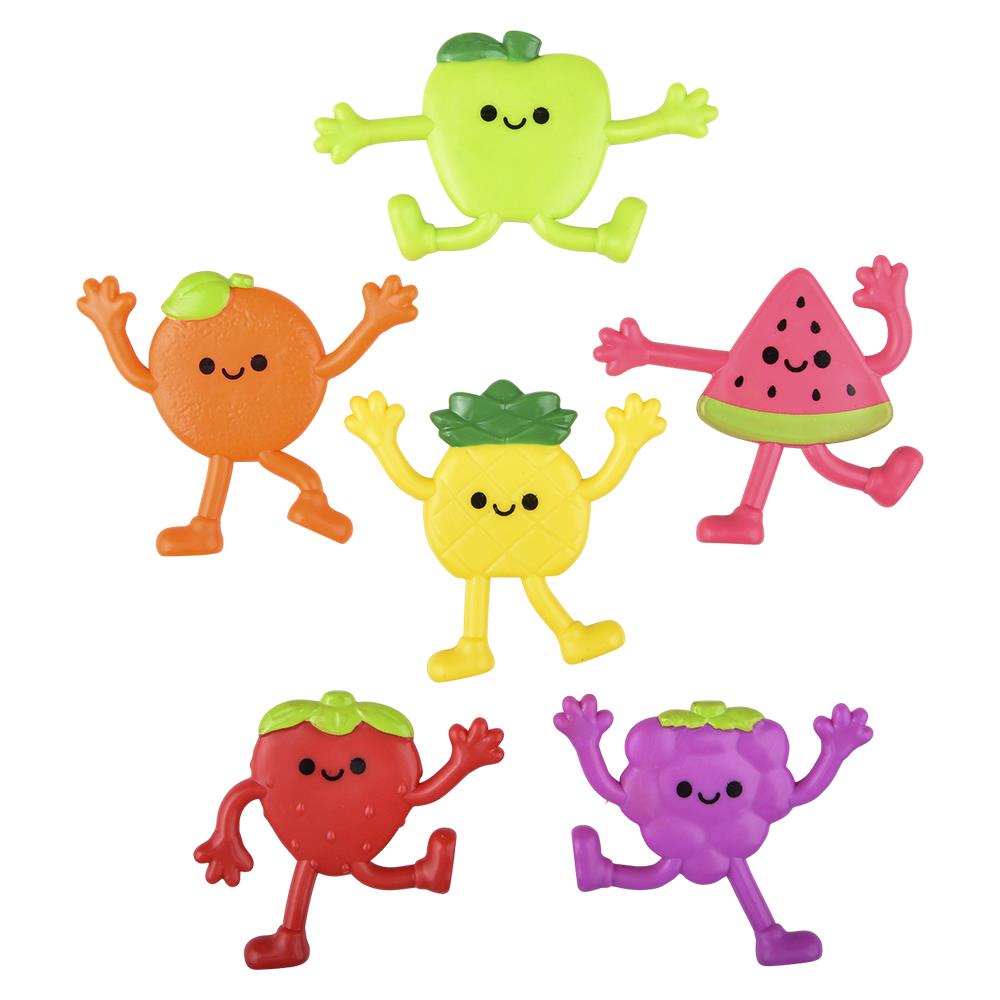 Mini Bendable Fruit 2.25" 48/pk