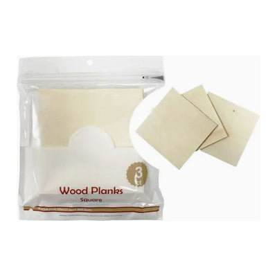 Wooden Square Planks 4/pk
