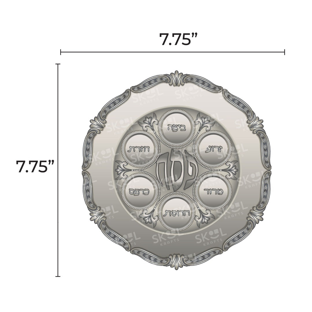 Seder Plate Cutout 7 3/4" 20/pk