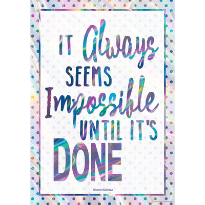 It Always Seems Impossible...Poster