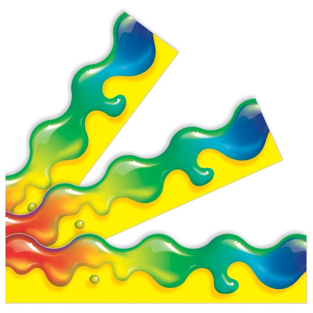 Rainbow Gel Trimmers 2 1/4in x 39ft 12/pk