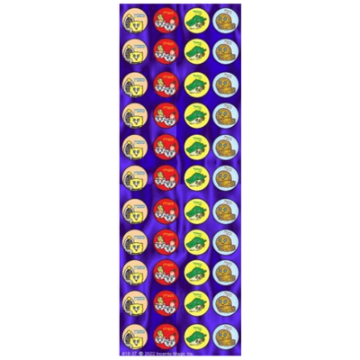 Mah nishtanah circle stickers (6 sheets)