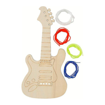 Color Your Own Guitar 6" x 12" 6/pk