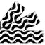 Wavy Black Sparkle Borders 2 3/4in x 32 1/2ft 12/pk (Discontinued)
