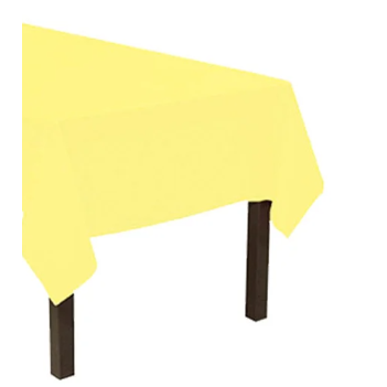 Plastic Tablecloths 54X108" (Gold)