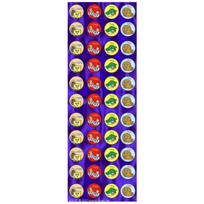 Mah nishtanah circle stickers 0.5" (25 sheeets)