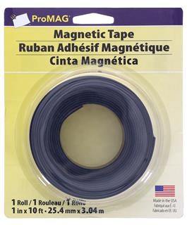 Magnetic tape 1"x10ft