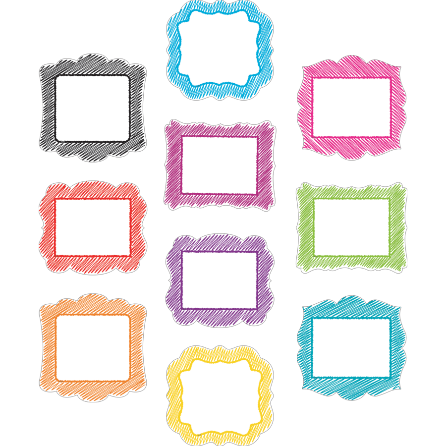 Scribble Accents 30/pk