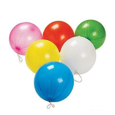 Rubber Punch Ballloons 12/pk