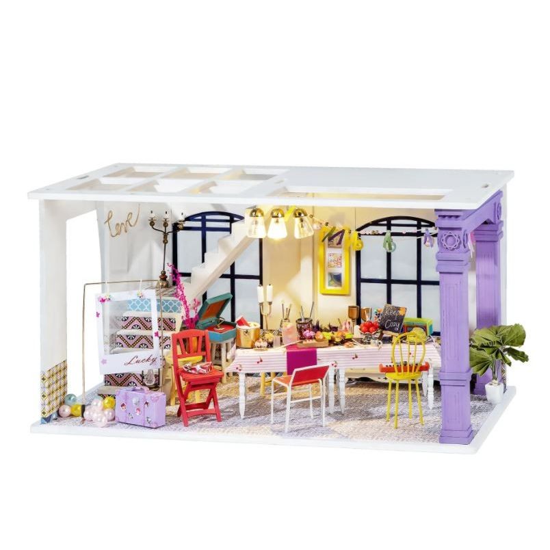 Party Time DIY Miniature Dollhouse Kit