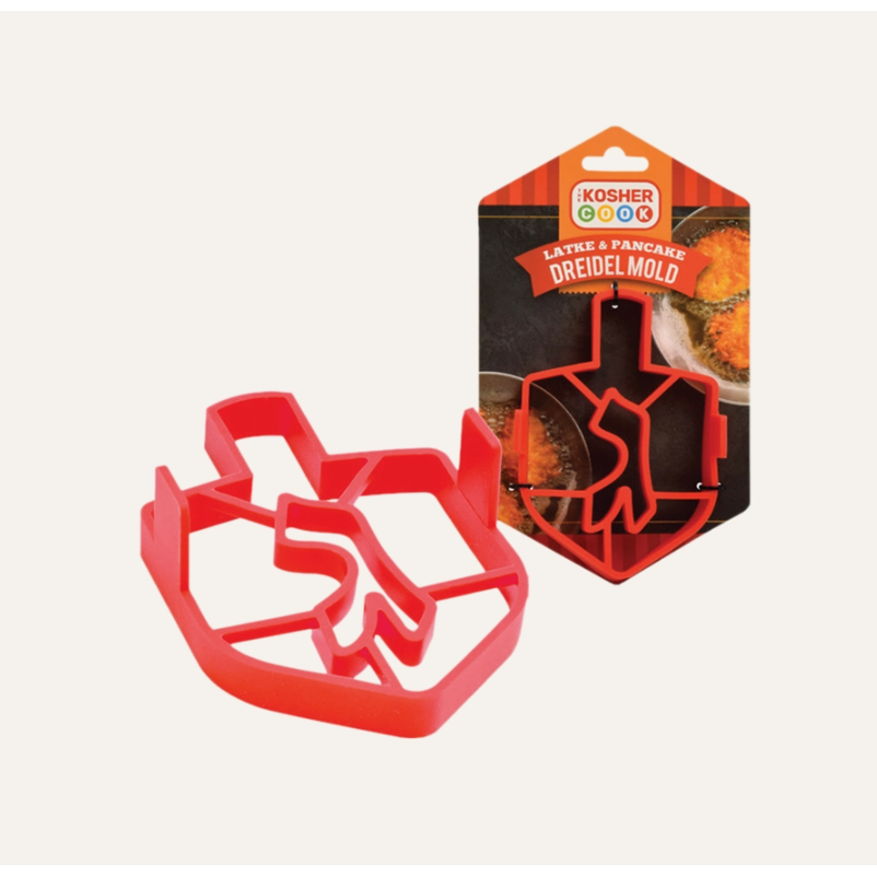 Silicone Latke & Pancake Dreidel Mold