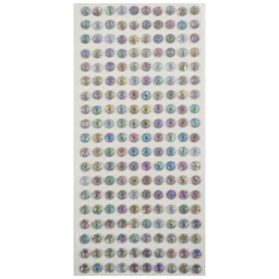 Adhesive Rhinestone Clear 7mm 240/pk