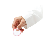 Chopped Raddish Cutout 3-inch 20/pk