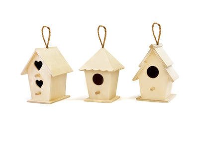 4" Birdhouse With Cord