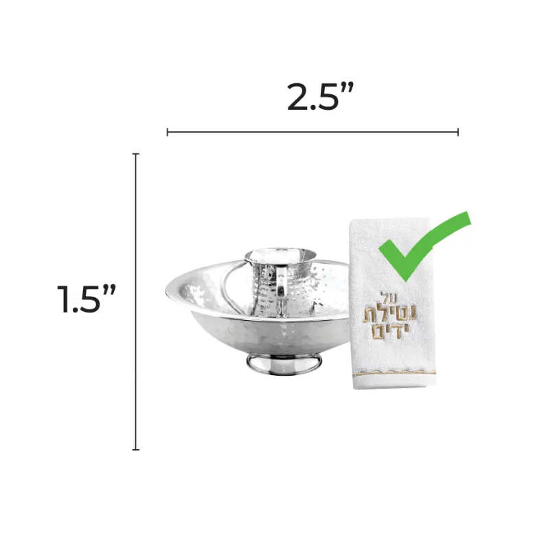 Washcup in Bowl (Correct) Cutout 2.5-inch