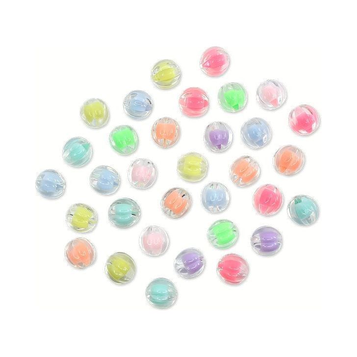 Fashion Cats Eye Sphere Beads Multi (Closeout)