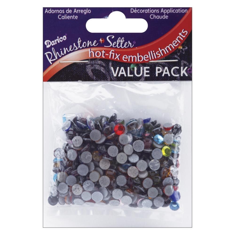 Rhinestone Setter Hot Fix Glass Stones Assorted 5mm 400/pk (Closeout)