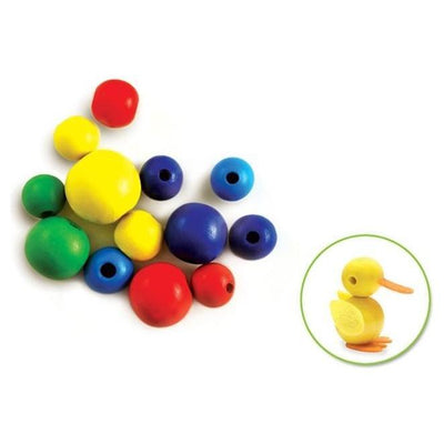Asst Round Beads 13/pk 18mm-30mm Colored (closeout)