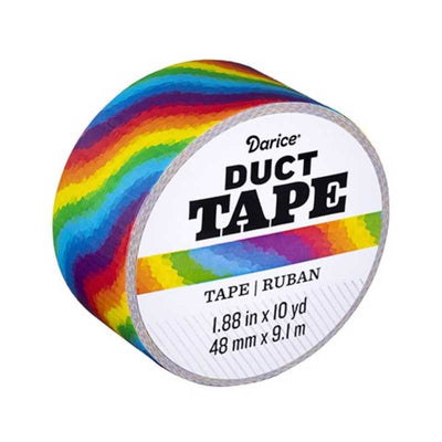 Duct Tape: Rainbow, 1.88 inches x 10 yards