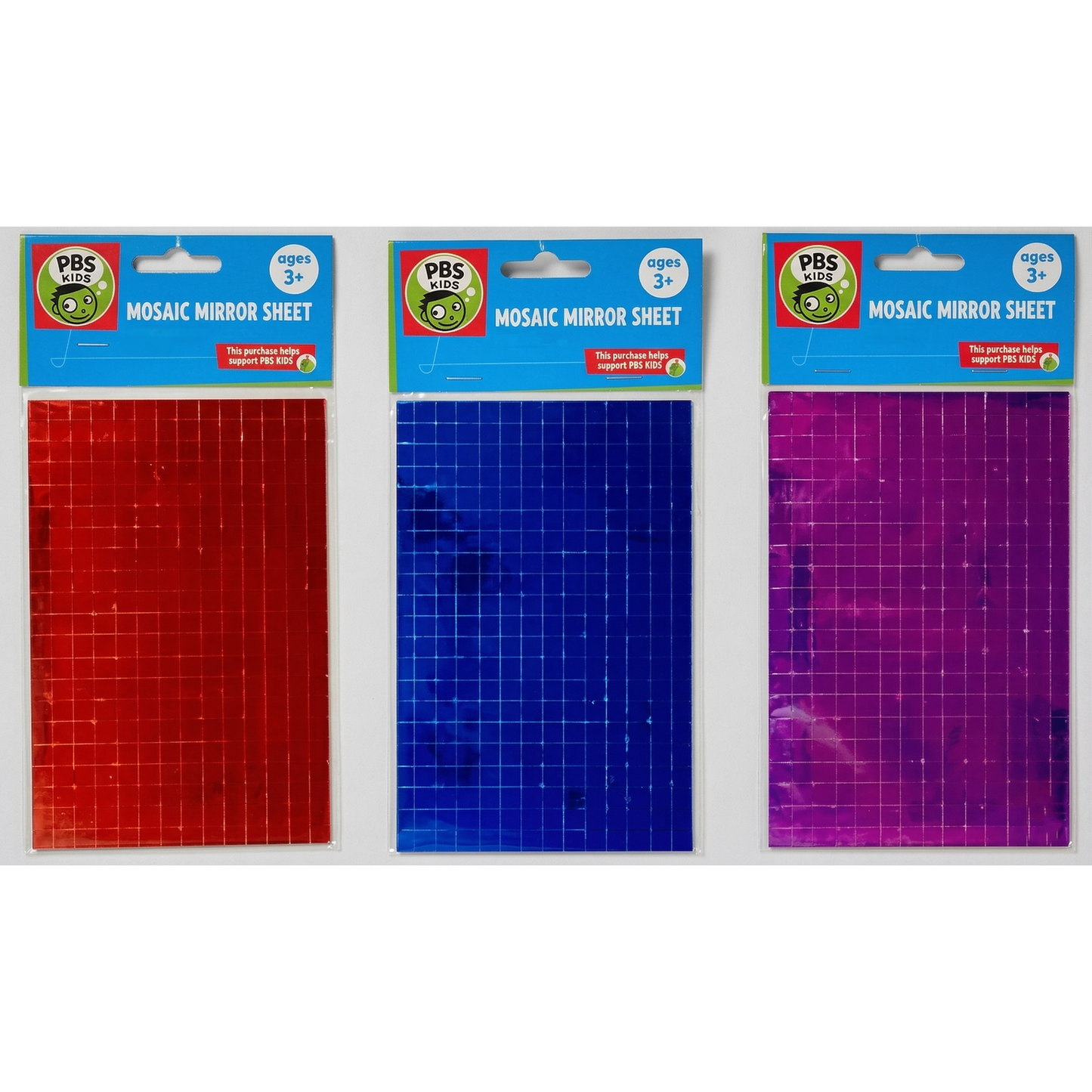 Mosaic Mirror Sheets 9.75 x 15cm Assorted 294 pcs