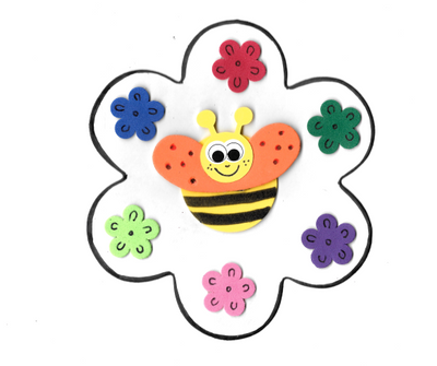 Bee Flower Craft Kit 7" 20 sets (discontinued)