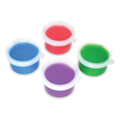 Fingerpaint Tubs x4 Asst Colors 80ml