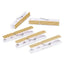 Decorative Gold Printed Clothespins:2.75", 12 pcs.