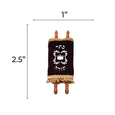 Realistic cutout Torah 2.5-inch 20/pk