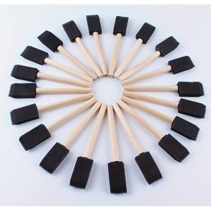 Foam Brushes 1" 20/pk