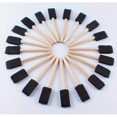 Foam Brushes 1" 20/pk