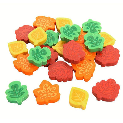 Bulk Mini Fall leaf Erasers 144/pk (out of stock)