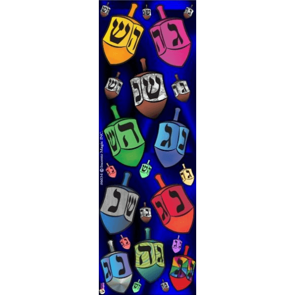Dreidel Die Cut Stickers