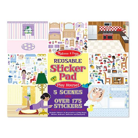 Play House! Reusable Sticker Pads