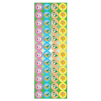 Pesach Themed Seder Animated Circle Stickers 1.6cm 25 Sheets/pk