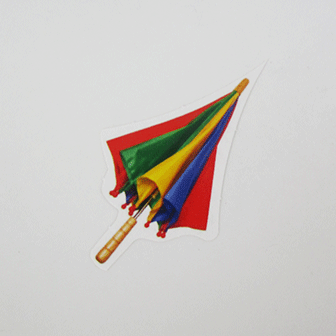 Colorful Closed Umbrella Cutout 40/pcs. (Discontinued)