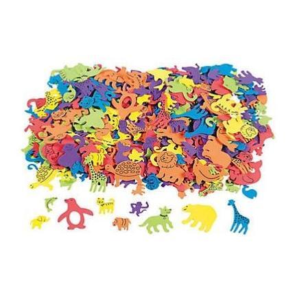 Fabulous Foam Adhesive Animal Shapes 500/pk