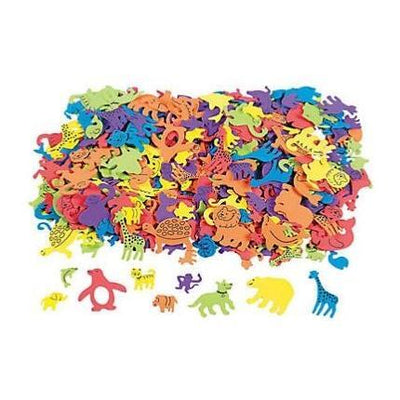 Fabulous Foam Adhesive Animal Shapes 500/pk