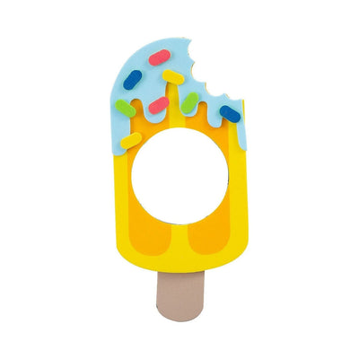 Ice Cream Pop Picture Frame Magnet Craft Kit - Makes 12