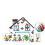 The Chanukah house Coloring Game 24 Sets (closeout)