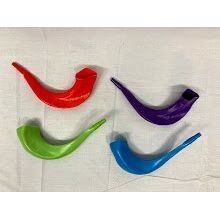 Colored Plastic Shofar 9 1/2"