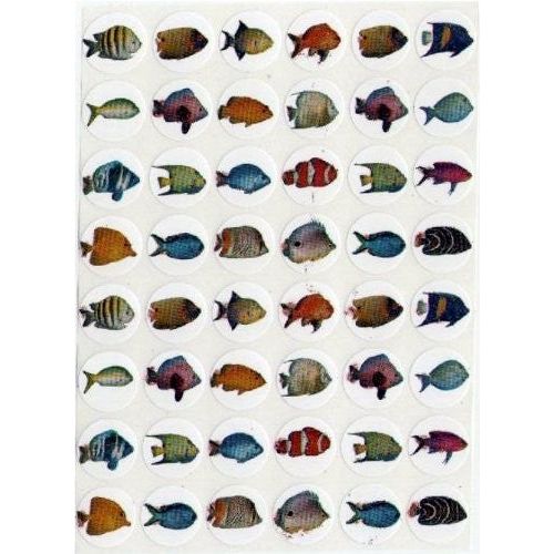 Fish Stickers 3/4" (10 Sheets) (DIscontinued)