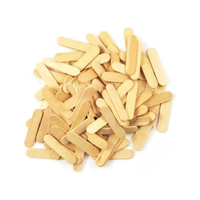 Mini Craft Sticks 2.6" x 1/4" 120/pk Natural