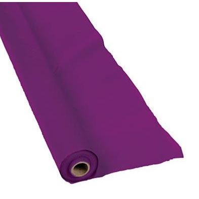 Plastic Plum Tablecloth Roll 40" x 100ft