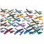 Cardboard And Plastic Flying Jet Assortment 25/pk