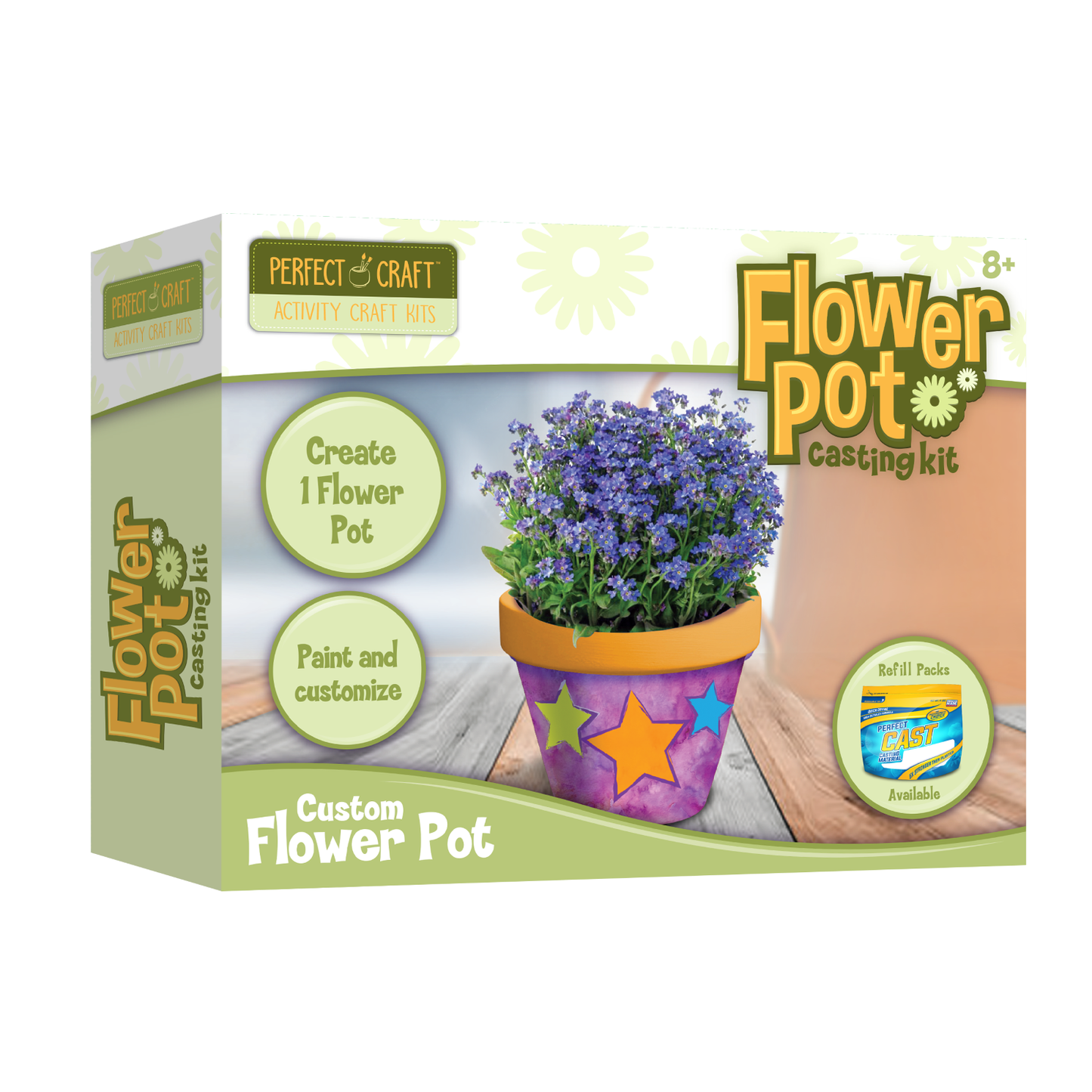 Flower Pot Casting Kit