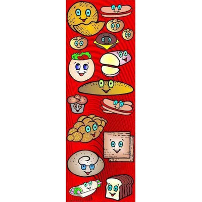 Hamotzi Stickers Die Cut (25 Sheets)