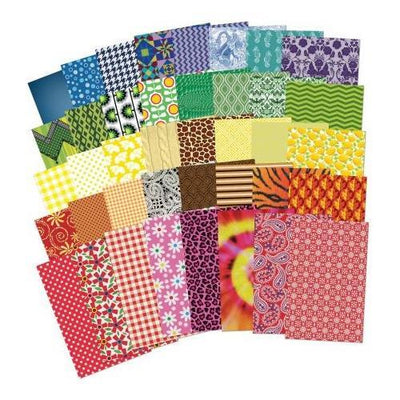 All Kinds of Fabric Paper, 200 sheets 8.5" x 5.5"